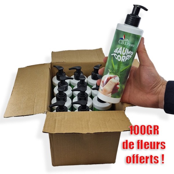 LOT LAIT HYDRATANT CORPS À L'HUILE DE CHANVRE | CBD'EAU