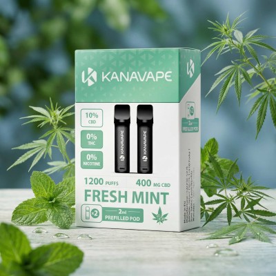 Pod CBD Kanavape Fresh Mint...