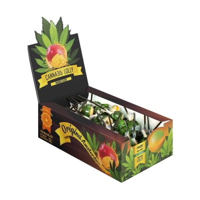 Sucette cannabis mangue -...
