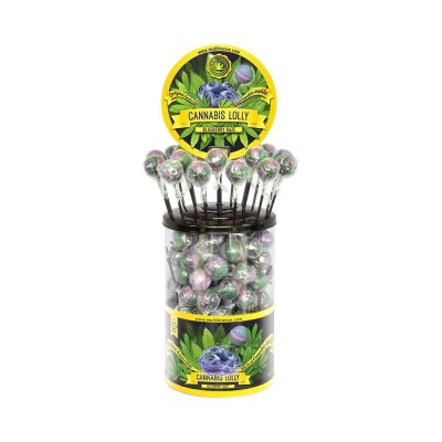 Sucette cannabis myrtille -...