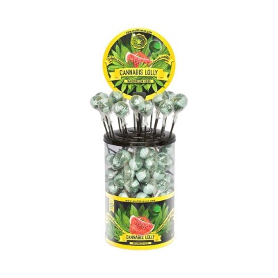 Sucette cannabis pastèque -...