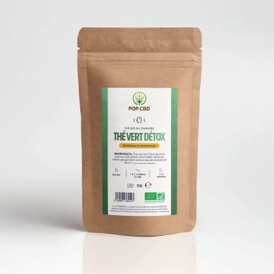Thé CBD bio détox | POP CBD