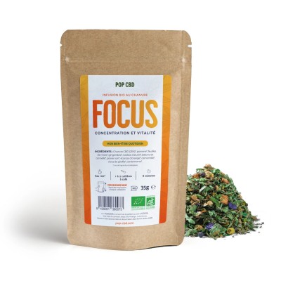 Tisane CBD bio Focus &...