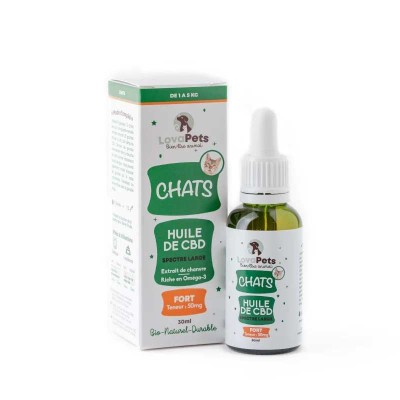 Huile CBD bio 50mg broad...