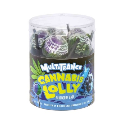 Sucette cannabis myrtille -...