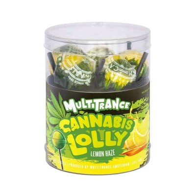 Sucette cannabis citron -...