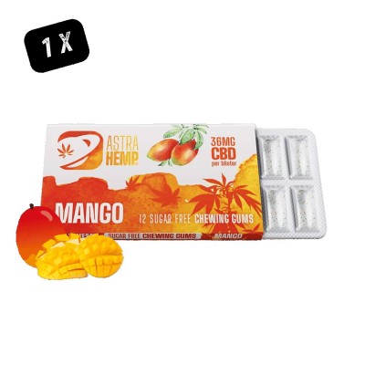 Chewing Gum CBD Astra Hemp...